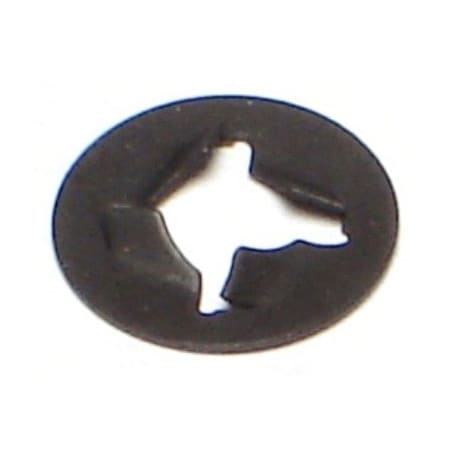 Midwest Fastener #10 Black Phosphate Steel Pushnut Bolt Retainers 50 50PK 76303